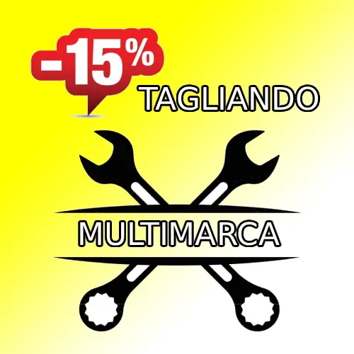 Promozione tagliando -15% multimarca valida per tutti i veicoli