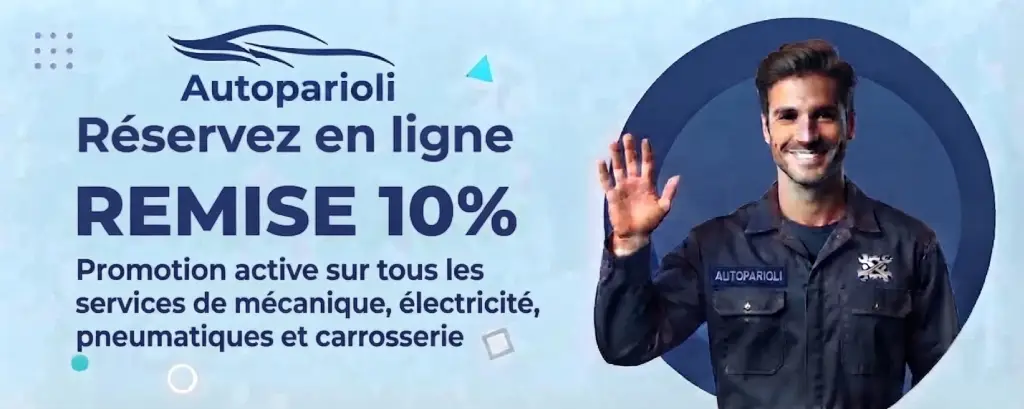 Autoparioli (Rome) : 10 % de réduction sur tous les services d'atelier (mécanique, électricité auto et carrosserie) en réservant en ligne.